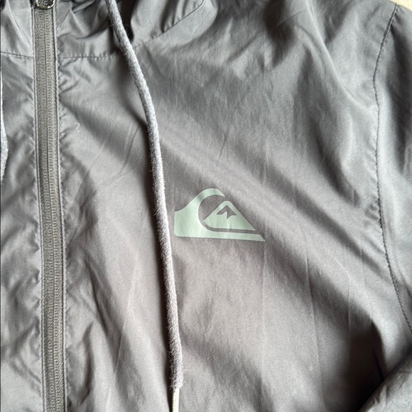 Quiksilver Men's Windbreaker Black Jacket Large - Picture 2 of 7